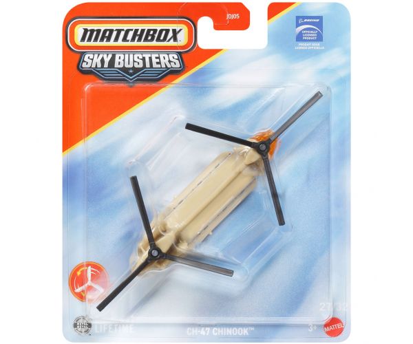 Matchbox: Sky Busters Boeing CH-47 Chinook avion 164 – Mattel