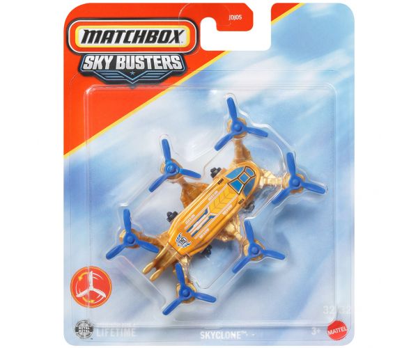 Matchbox: Sky Busters Skyclone avion 1/64 – Mattel
