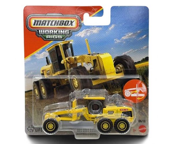 Matchbox: Working Rigs autogreder MBX 1/64 - Mattel