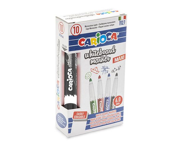 Maxi fekete táblafilc 6mm-es heggyel 1 db - Carioca