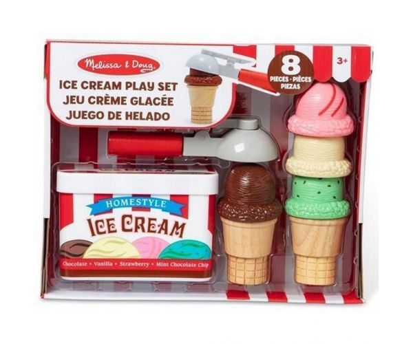 Melissa & Doug: Set de joacă cu înghețată - Spin Master