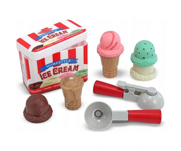 Melissa & Doug: Set de joacă cu înghețată - Spin Master