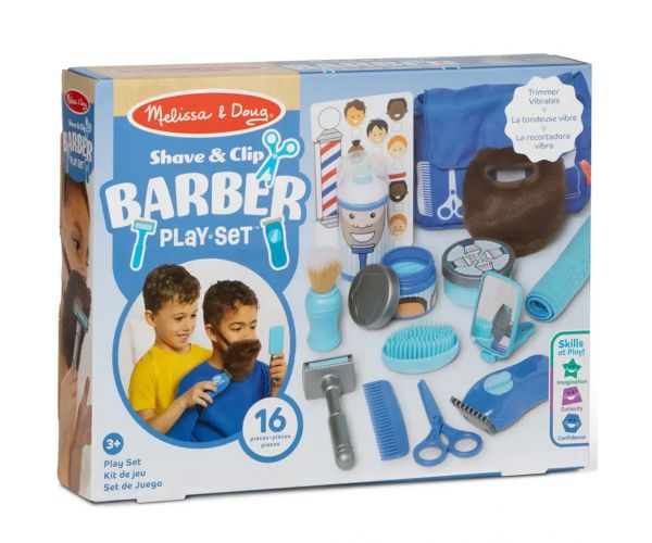 Melissa & Doug: Set de joacă frizerie Barber Shop - Spin Master