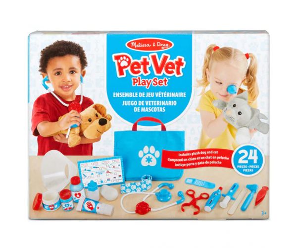 Melissa & Doug: Set de joacă veterinar - Spin Master