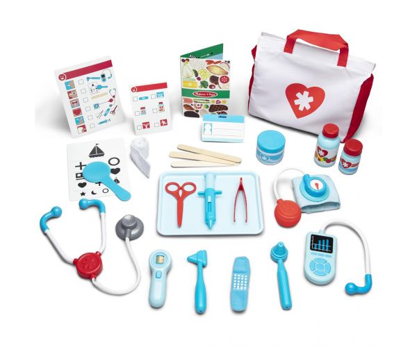 Melissa & Doug: Set de joc de doctor cu geantă - Spin Master