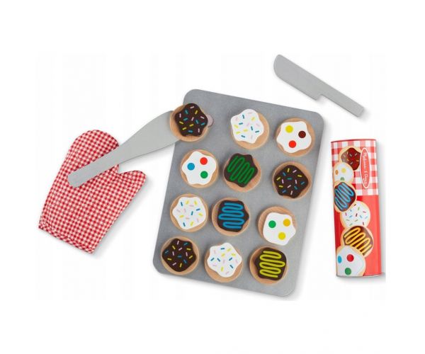 Melissa & Doug: Set de prăjituri din lemn - Spin Master