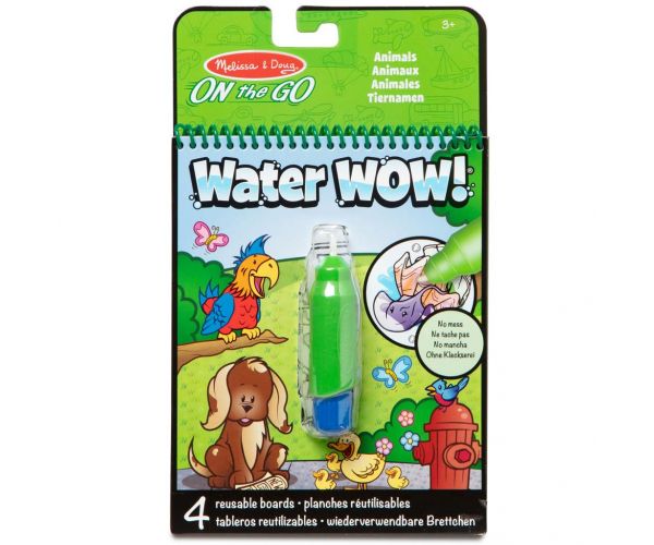 Melissa & Doug: Water WOW! Desen cu apă - Animale – Spin Master