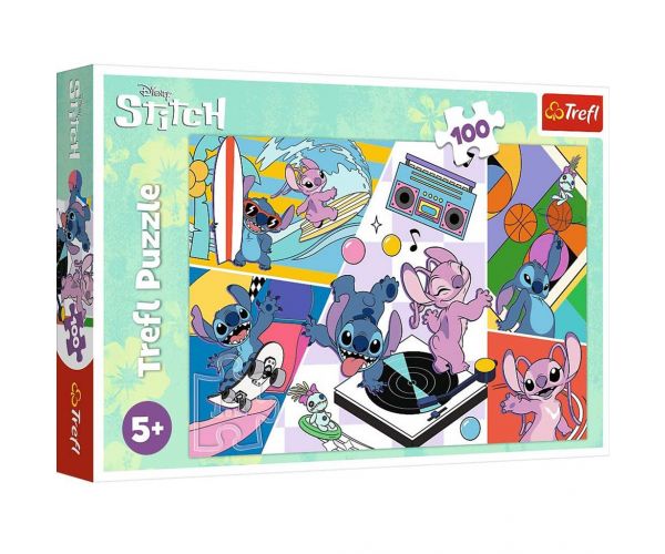 Memoriile Disney Lilo & Stitch puzzle de 100 de piese - Trefl