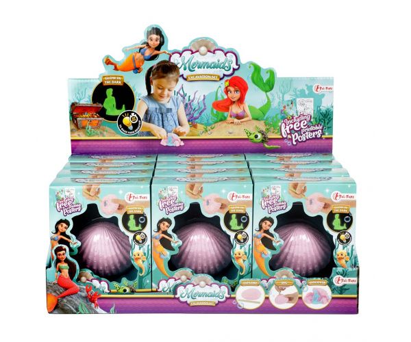 Mermaids Surpriză set arheologic cu sirene