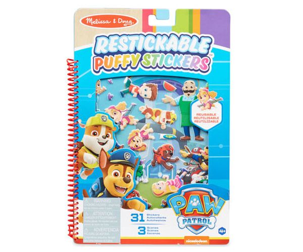 Melissa & Doug: Paw Patrol Adventure Bay caiet de abțibild