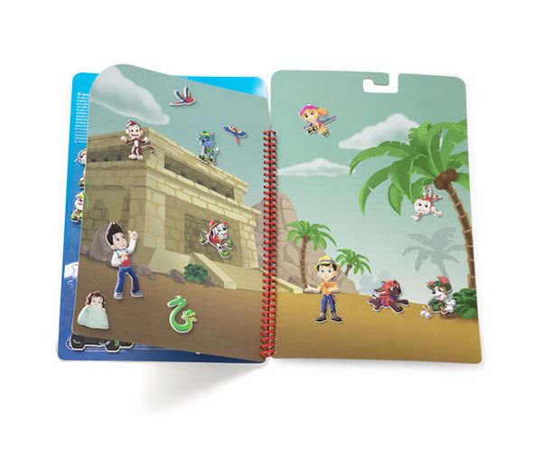 Melissa & Doug: Mancs őrjárat Dzsungel pufi matricás füzet