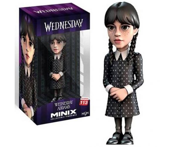 MINIX - Figurina premium Wednesday Adams 12cm