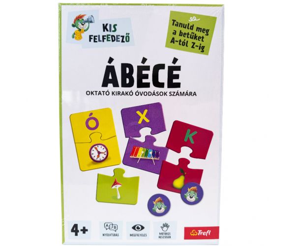 Micul explorator: Joc educativ de învățare a alfabetului, ediție nouă - Trefl