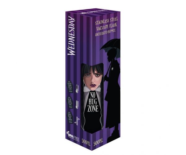 Miercuri: Sticlă de vid din oțel inoxidabil No Hug 500ml