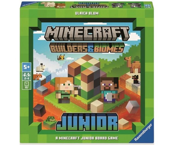 Minecraft: Constructorii și Biomele – joc de societate junior - Ravensburger