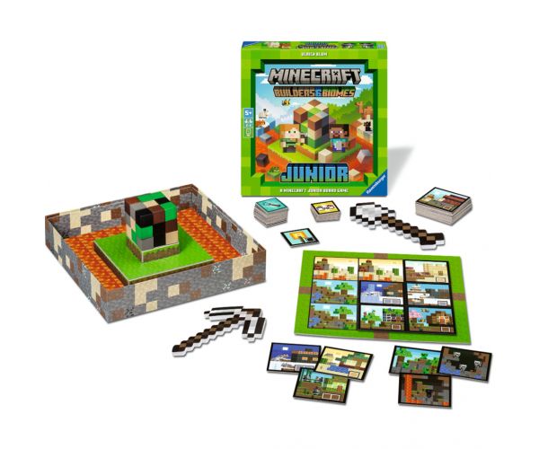 Minecraft: Constructorii și Biomele – joc de societate junior - Ravensburger