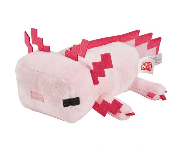 Minecraft: Figurină de pluș Axolotl - Mattel