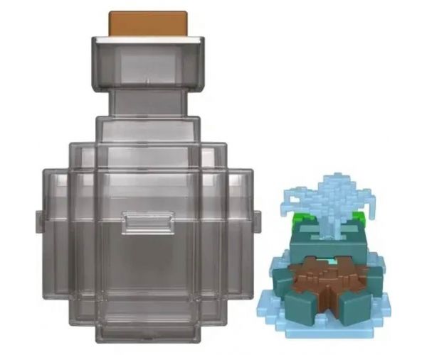 Minecraft Reveal figurine în cutie gri - Mattel