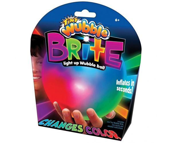 Tiny Wubble Brite világító buboréklabda színváltós led fénnyel 30cm