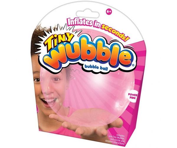 Minge cu bule Tiny Wubble roz, 30 cm