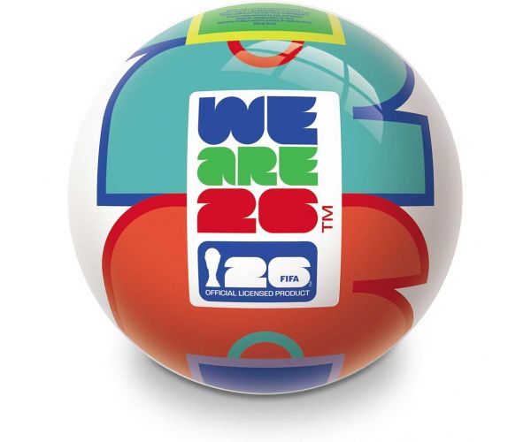 Minge din cauciuc Cupa Mondială FIFA 2026 Mexic, 22 cm - Mondo Toys
