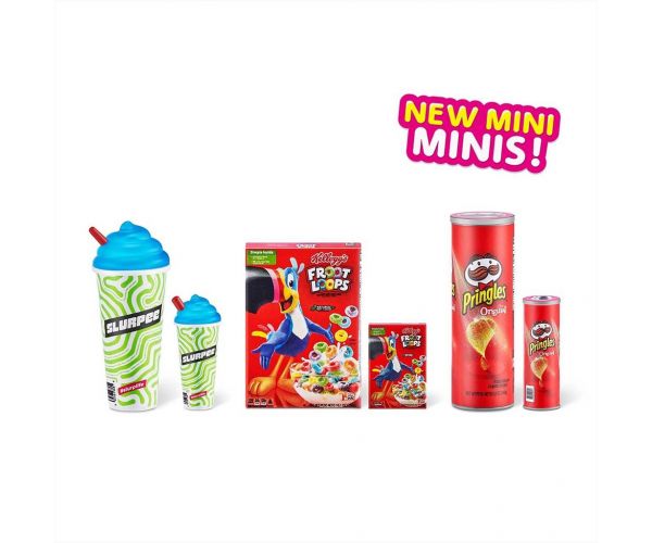 Mini Brands: Mini világmárkák 5 db-os meglepetés csomag 3. széria
