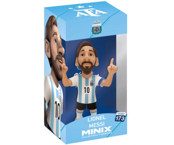 Minix: Argentina - figură de acțiune a fotbalistului Lionel Messi, 12 cm