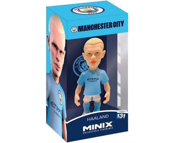 Minix: Manchester City - Figurină de acțiune fotbalist Haaland 12cm
