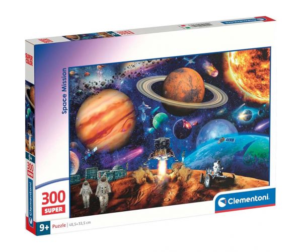 Misiune spațială puzzle de 300 piese - Clementoni