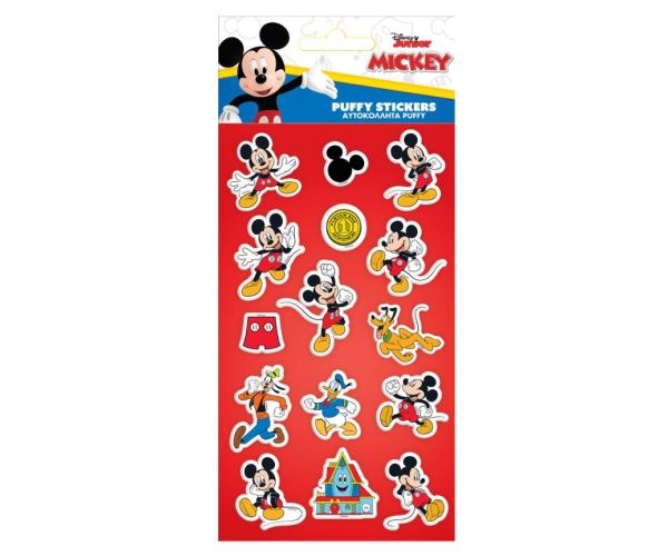 Mickey Mouse și prietenii 3D Puffy Stickers set 10x22cm