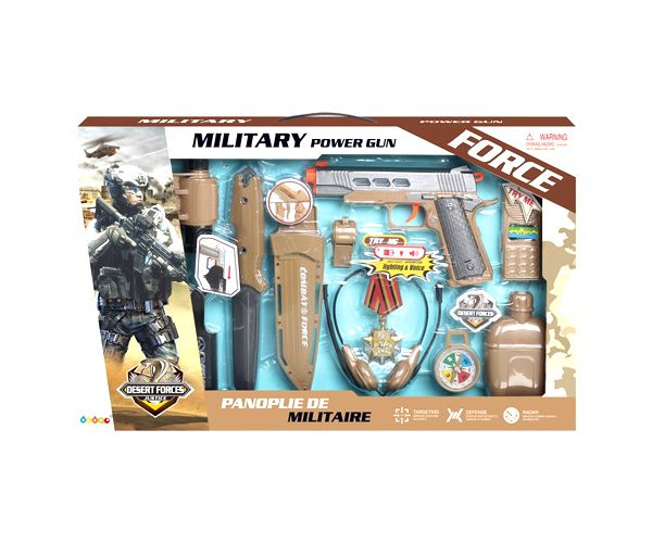 Military Force katonai fegyver szett fénnyel és hanggal