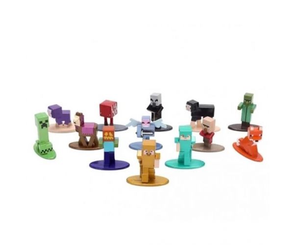 Minecraft: Nano Metalfigs figurină surpriză metalică, mai multe modele, 1 buc - Jada Toys