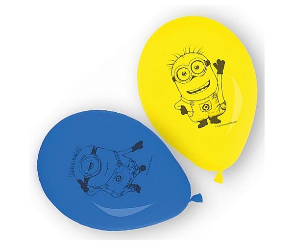 Minions baloane 8 bucăţi