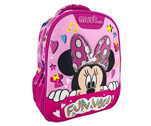 Minnie Mouse Fun Vibes 3D rucsac de grădiniță 27x10x31cm