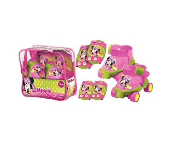 Minnie Mouse role cu echipament de protecție mărimea 22-29 - Mondo Toys