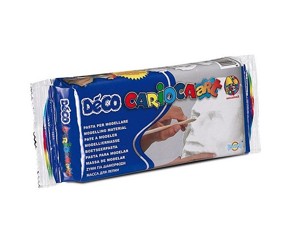 Modellező agyag fehér színben 500g - Carioca