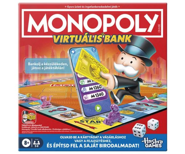 Monopoly Banca Virtuală joc de societate – Hasbro