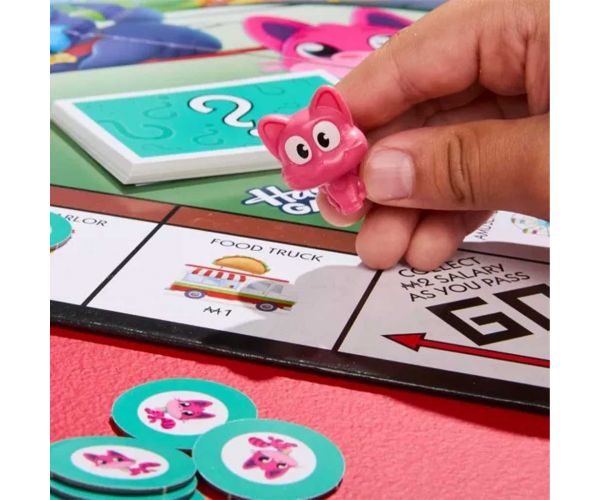 Monopoly Junior - joc de societate cu figurine de animale - Hasbro