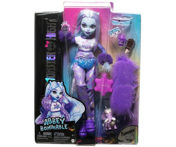 Monster High: Abbey păpușă cu accesorii - Mattel