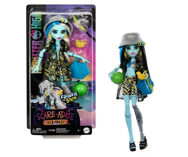 Monster High Frankie Scare-Adise păpușă - Mattel