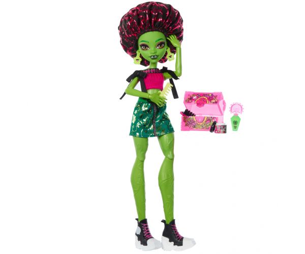 Monster High Îngrijire Monstruoasă păpușă Venus McFlytrap cu accesorii - Mattel