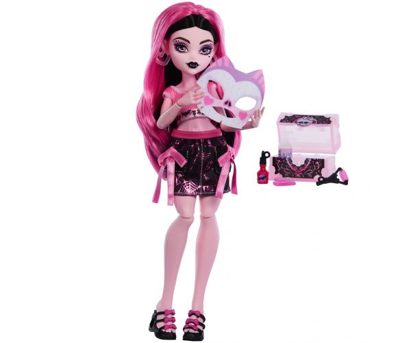 Monster High Îngrijirea Monștrilor păpușa Draculaura cu accesorii - Mattel