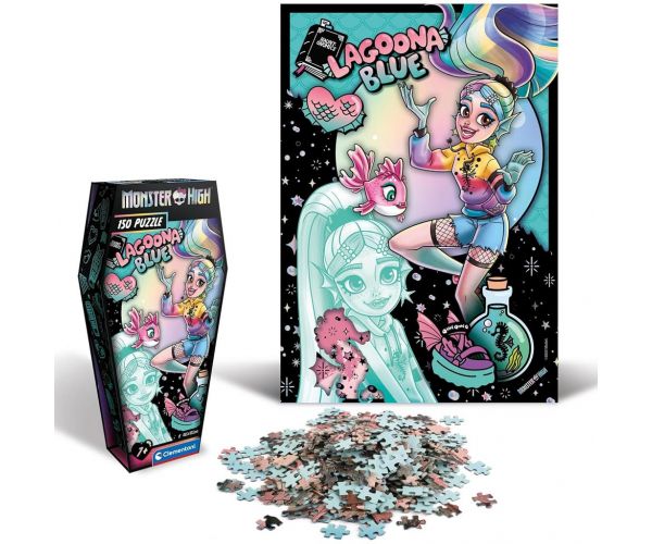 Monster High Lagoona Blue puzzle de 150 de piese - Clementoni