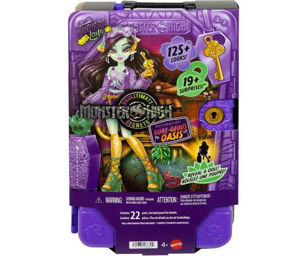 Monster High Secretele Prietenilor Monstruoși: Călătorie de Groază păpușa Jinafire Long - Mattel