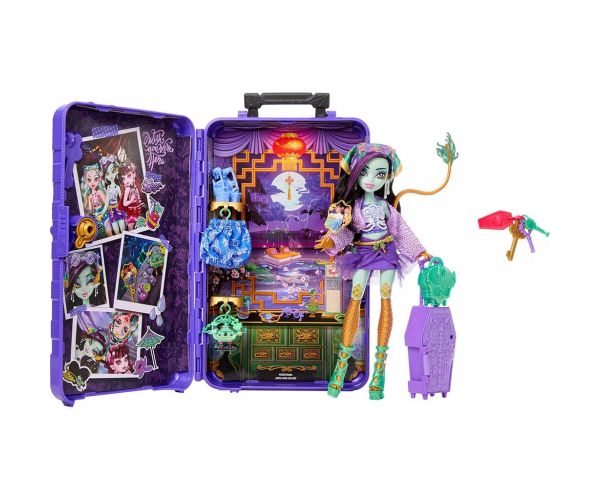Monster High Secretele Prietenilor Monstruoși: Călătorie de Groază păpușa Jinafire Long - Mattel