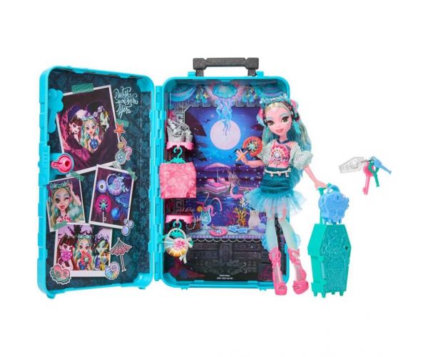 Monster High Secretele prietenelor monstruos de bune: Călătorie înspăimântătoare păpușa Lagoona Blue - Mattel