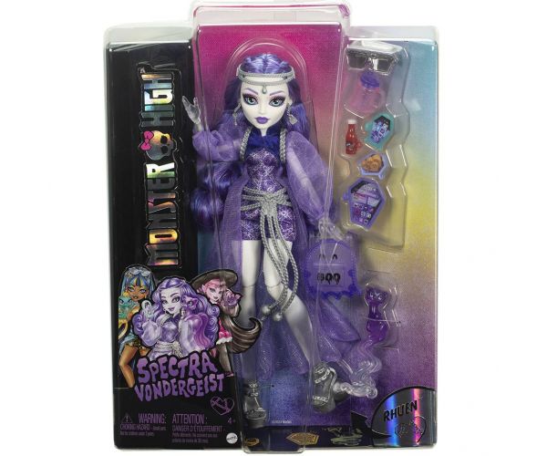 Monster High: Szörnyen új Spectra baba - Mattel