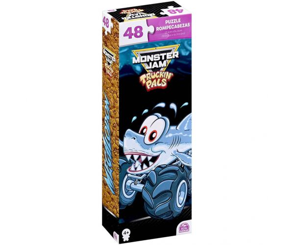 Monster Jam Trucklin Pals puzzle 48 de piese - Spin Master