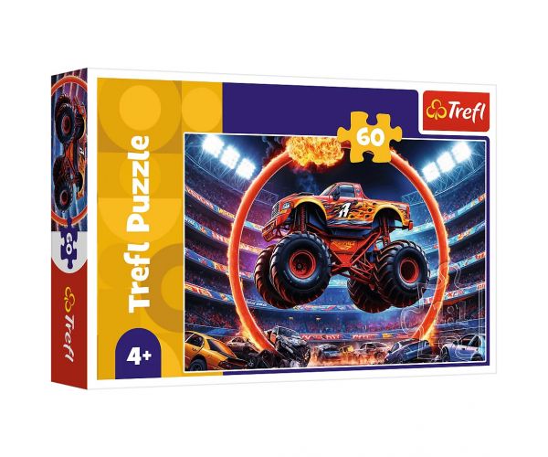Monster Truck show puzzle de 60 piese - Trefl