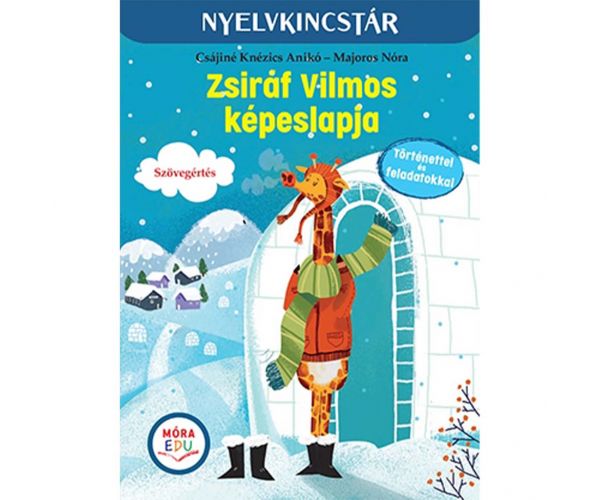 Móra: Carte de activități cu cărți poștale Girafa Vilmos